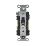 Contacto Dúplex 20 A, 125 V,  2 Polos, 3 Hilos, Cableado Posterior y  Lateral, Color Blanco (Nema 5-20R). - Image 6