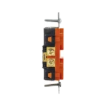 Contacto Dúplex Conexión a Tierra Aislada/ 20 A 125 V/ 2 polos 3 Hilos/ Color naranja/ Nema 5- 20R/ Grado Comercial. - Image 3
