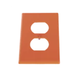 Tapa para Contacto Dúplex Color naranja. - Image 7