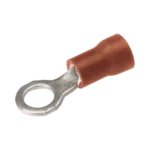 Zapata Terminal de Ojillo  para Tornillo 1/8 in (3 mm) calibre 22-16 AWG con aislamiento de vinilo. - Image 2