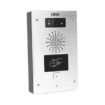 Video portero IP, 2 líneas SIP, 2 relevadores, lector de tarjeta RFID, Compatible con NVR Hikvision por Onvif, con botón para llamada, anti-vandálico, PoE, IP65 e IK10, PoE - Image 2
