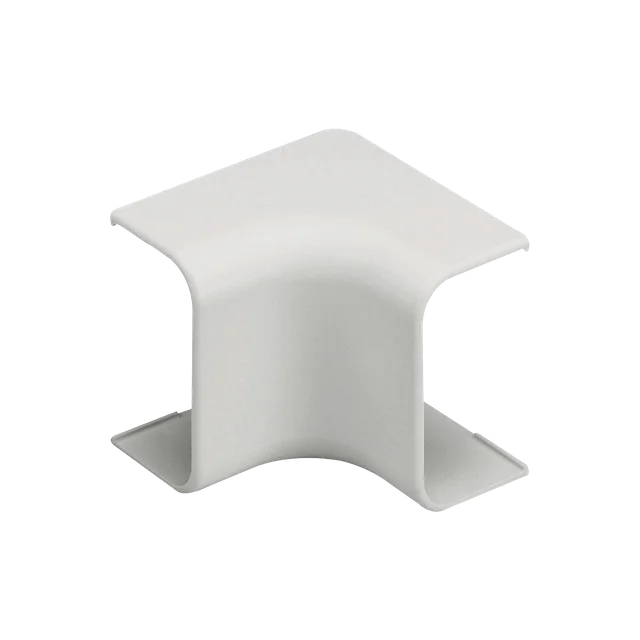 ICF10IWX-h Esquinero interior, para uso con canaleta LD10, material ABS, Color Blanco Mate - Image 1