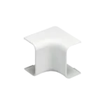 Esquinero interior, para uso con canaleta LD5, material ABS, Color Blanco Mate