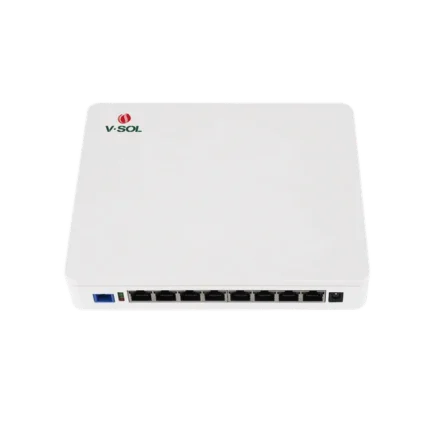 ONU Dual EPON/GPON / 8 Puertos PoE 802.3at Gigabit / Wi-Fi Doble banda 2.4 y 5 GHz /  1 Puerto SC/UPC