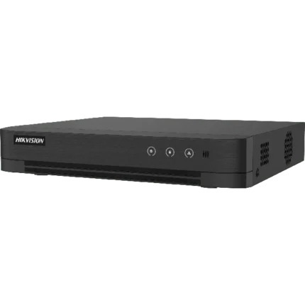 DVR 16 Canales TURBOHD + 8 Canales IP / 5 Megapixel Lite - 3K Lite / Audio de Dos Vías por Coaxitron / ACUSENSE (Evita falsas alarmas) / 1 Bahía de Disco Duro / Salida de Video en Full HD