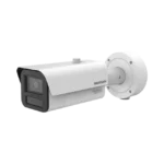 Bala IP 4 Megapixel / Lente Mot. 2.8 - 12 mm / 60 mts IR EXIR / 2 Analiticos Simultaneos / DeepinView / SSD Integrado 1 TB / IP67 / IK10 / H.265+ / WDR 150 dB / Captura Facial / Búsqueda por Atributos / Micro SD