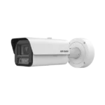 Bala IP 4 Megapixel / Lente Mot. 2.8 - 12 mm / Luz Dual (IR y Luz Blanca) / Reconocimiento Facial / Heat Map / ACUSENSE / Metadata / IK10 / IP67 / WDR 140 dB / DeepinView