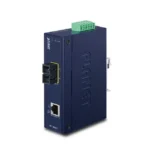 Convertidor de Medios Industrial, Multimodo, Puertos 10/100 Base-TX a 100 Base-FX, Interfaz SC, Hasta 2 km, Carcasa IP30, Soporta Temperatura de -40 a 75°C. - Image 3