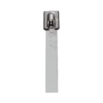 Cincho StrongHold de Acero Inoxidable Tipo 304, 998 mm largo x 6.6 mm ancho, Color Metálico, Paquete de 25pz - Image 2