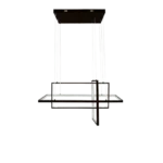 Lámpara de Techo LED / 100W / Luz Blanca 6500K, Neutra 4000K, Cálida 2700K / IP20 / Ángulo de Luz 120° / Aluminio y PC / Vida Útil 50,000h / Longitud de Cable Ajustable - Image 3