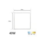 Marco LED Luminoso / 595 x 595 mm / 127 Vca~60Hz / Luz Blanca 6 500 K / 3 000 lm. - Image 5
