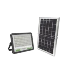 Reflector de  100 W con Panel Solar /  Batería 3.2  V CD / T.C.C. 6 500 K / IP65.