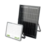 Reflector de 300 W con Panel Solar /  Batería 3.2  V CD / T.C.C. 6 500 K / IP65. - Image 3