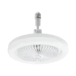 Ventilador de Techo con Luminario LED de 110 V CA 50/60 Hz /  40 W / 3 Tonos de Luz (6500 - 4 000 - 2 700 K) / Diámetro 250 mm / 3 Velocidades / Dimeable.