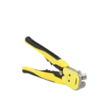 Pinza multifuncional Pelacables, con terminal de pestaña, prensado automático de color amarillo. - Image 5