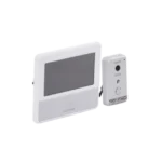 KIT DE VIDEOPORTERO IP COLOR NEGRO / Apertura con app / Súper elegante / Monitor WIFI / soporta 4 monitores y 2 frentes de calle/ Alimentacion 110vca - Image 8