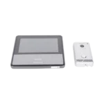KIT DE VIDEOPORTERO IP COLOR NEGRO / Apertura con app / Súper elegante / Monitor WIFI / soporta 4 monitores y 2 frentes de calle/ Alimentacion 110vca - Image 3