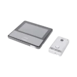 KIT DE VIDEOPORTERO IP COLOR NEGRO / Apertura con app / Súper elegante / Monitor WIFI / soporta 4 monitores y 2 frentes de calle/ Alimentacion 110vca