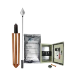 Kit de Pararrayo con Punta en Acero Inoxidable con Diámetro de Protección de 160 metros.