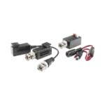Kit de TRANSCEPTORES DE VIDEO DE LARGO ALCANCE / 320 Metros / Resolución 720P y 1080P / Cat 5e/6 / Compatible con cámaras HD-TVI/CVI/AHD/CVBS / Alimente solo el Receptor / Protección Interconstruida contra sobretensión.