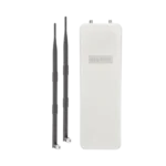 Poderoso Kit WiFi Omnidireccional en 2.4 GHz para WISP, Hasta +200 m de Cobertura, El Kit Incluye Punto de Acceso C1XN+ y  2 x Antenas de 9dBi  Omnidireccionales, Administración en Nube Gratis con INSIGHTS