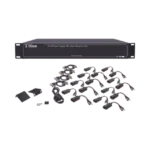 Kit de TRANSCEPTOR ACTIVO DE 16 Canales / VIDEO+PODER en un solo Cable UTP / 150m en 4K, 200m en 5 MP/ Envía 36 Vcc y recibe 12 Vcc / TODO INCLUIDO PARA RACK / Compatible con cámaras HD-TVI/CVI/AHD/CVBS / Instalación Limpia - Image 2