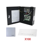 Kit para automatizar 1 ACCESO VEHICULAR con STICKERS en Parabrisas de vehiculos / Incluye Panel,  lector y 100 stickers / Software IVMS4200 incluido