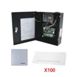 Kit para automatizar 1 ACCESO VEHICULAR con STICKERS en Parabrisas de vehiculos / Incluye Panel,  lector y 100 stickers / Software IVMS4200 incluido - Image 2