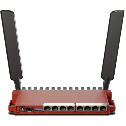 Router inalámbrico  2.4GHz AX / 8 puertos Gigabit /  1 SFP 2.5Gbps/ Soporta contenedores