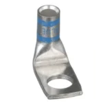 Zapata de compresión LCAX6-38F-L a 90° grados para cal. 6 Awg, Barreno para tornillo prisionero de 3/8, 1 Pz