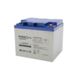 Batería 12 V / 40 Ah / UL / Tecnología AGM / Para uso en equipo electrónico, Alarmas de Intrusión / Incendio/ Control de acceso / Video Vigilancia / Terminales T2