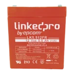 Batería 12 V / 5.5 Ah / UL / Tecnología AGM / Vida útil promedio de 5 años / Retardante a la Flama / Para uso en equipo electrónico, Alarmas de Intrusión / Incendio/ Control de acceso / Video Vigilancia / Incluye - Image 2