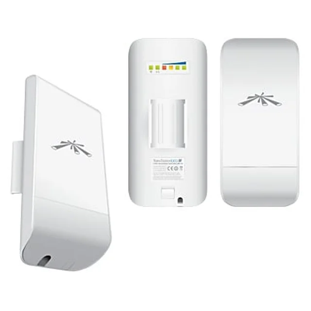 LOCOM5det NanoStation airMAX locoM5 CPE, hasta 150 Mbps, frecuencia 5 GHz (5170-5875 MHz) con antena integrada de 13 dBi - Image 1