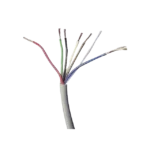 Bobina de Cable 305 Metros: 6 x 22 AWG, Color Blanco, CMR, Para Sistemas de Seguridad y Alarmas