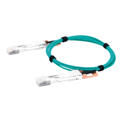 Cable AOC QSFP-DD de 400 Gbps a 400 Gbps / Cable de fibra óptica Activo / Longitud: 3 metros