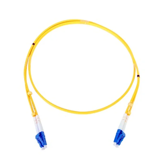 LPFO6049B Jumper de Fibra Óptica Monomodo LC/LC Duplex de 1 Metro (3.28 Pies) - Image 1