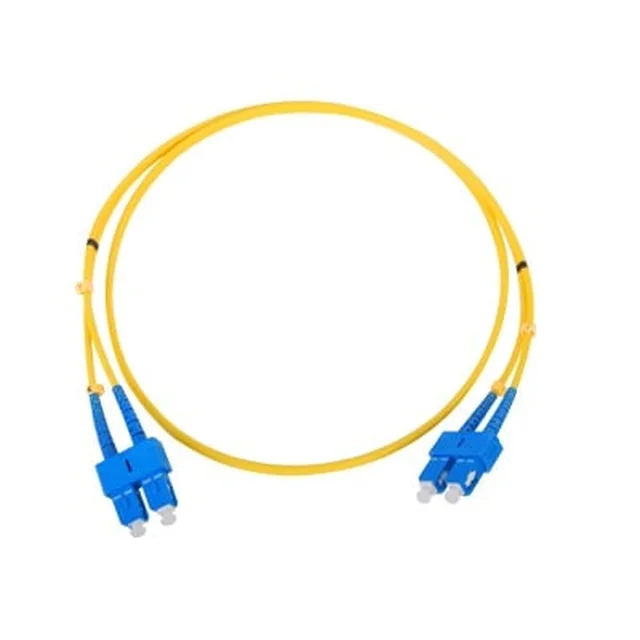 LPFO6053B Jumper de Fibra Óptica Monomodo SC/SC Duplex de 1 Metro (3.28 Pies) - Image 1