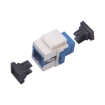 Acoplador Keystone de fibra óptica Monomodo SC/PC Simplex a SC/PC Simplex - Image 2