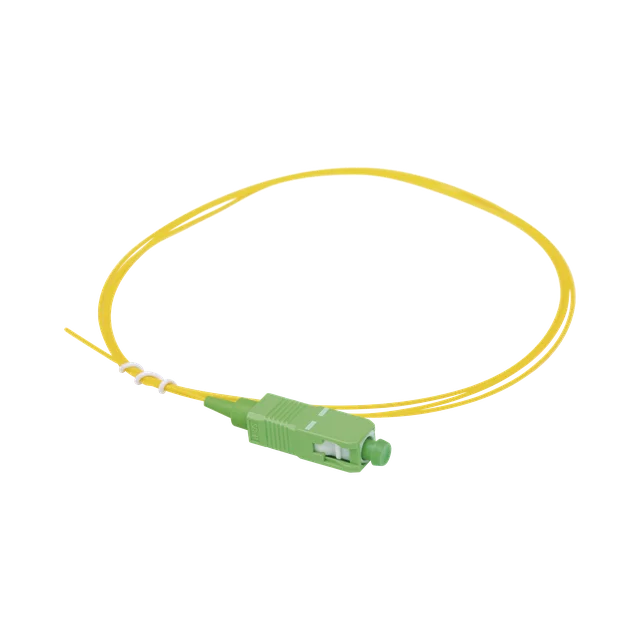 LPFOSCA01-h Pigtail de Fibra Óptica Monomodo SC/APC, Simplex de 1 Metro (3.28 Pies) - Image 1
