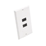 Placa de pared de 2 puertos HDMI hembra a hembra - Image 5