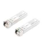 Transceptores Ópticos Industriales Bidireccionales SFP+ (Mini-Gbic) / Monomodo 1270 & 1330 nm / 10 Gbps / 10GBASE / Conector LC/UPC Simplex / DDM / Hasta 3 km / 2 Piezas - Image 3