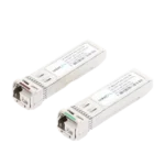 Transceptores Ópticos Industriales Bidireccionales SFP+ (Mini-Gbic) / Monomodo 1270 & 1330 nm / 10 Gbps / 10GBASE / Conector LC/UPC Simplex / DDM / Hasta 3 km / 2 Piezas - Image 2