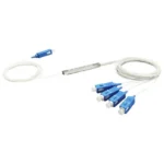 Splitter (Divisor Óptico) tipo PLC, de 1x4, conectores SC/UPC - Image 2