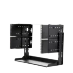 Rack Abierto de montaje en Pared, de 19in, 5 Unidades de rack, Profundidad Ajustable (8" a 12") con Charola de Uso Múltiple. - Image 5