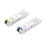 Transceptores Ópticos Bidireccionales SFP (Mini-Gbic) / Monomodo 1310 & 1550 nm / 1.25 Gbps / 1000BASE-BX / Conector LC/UPC Simplex / DDM / Hasta 5 km / 2 Piezas - Image 2