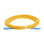 Jumper de Fibra Óptica Monomodo SC/UPC - SC/UPC Simplex, color amarillo, 15 metros - Image 2