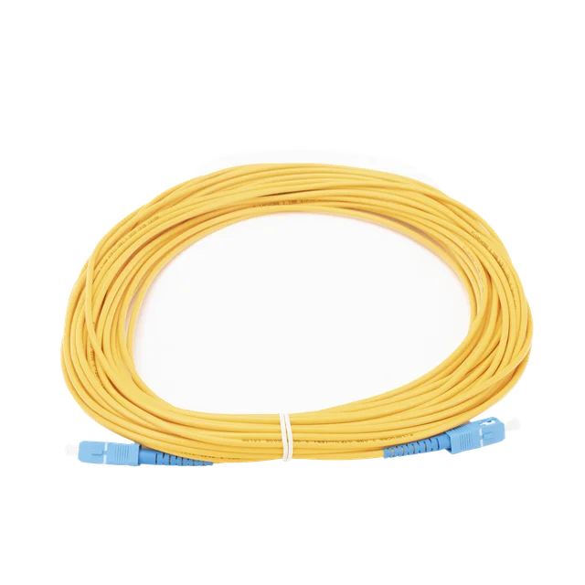 LPSM3SCUSCUS20-h Jumper de Fibra Óptica Monomodo SC/UPC-SC/UPC Simplex de 20 Metros (65.62 Pies), 3mm - Image 1