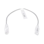 Cable de Parcheo Slim UTP Cat6 - 30 cm Gris Diámetro Reducido (28 AWG) - Image 2