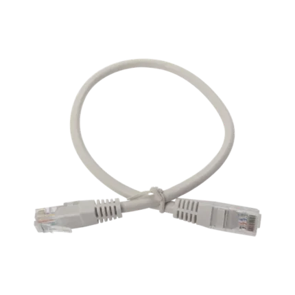 Cable de parcheo UTP cruzado Cat6 0.4 m - Gris