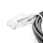 Cable de Parcheo Slim UTP Cat6 - 2 m Negro Diámetro Reducido (28 AWG) - Image 6